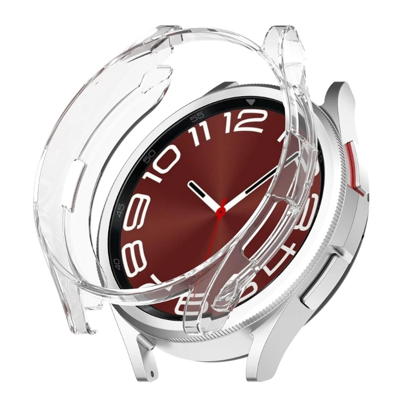 เคสป้องกันหน้าจอสำหรับ Samsung Galaxy WATCH 6 Classic, เคสขนาด43มม./47มม. ปกป้องเต็มกรอบกันชน TPU