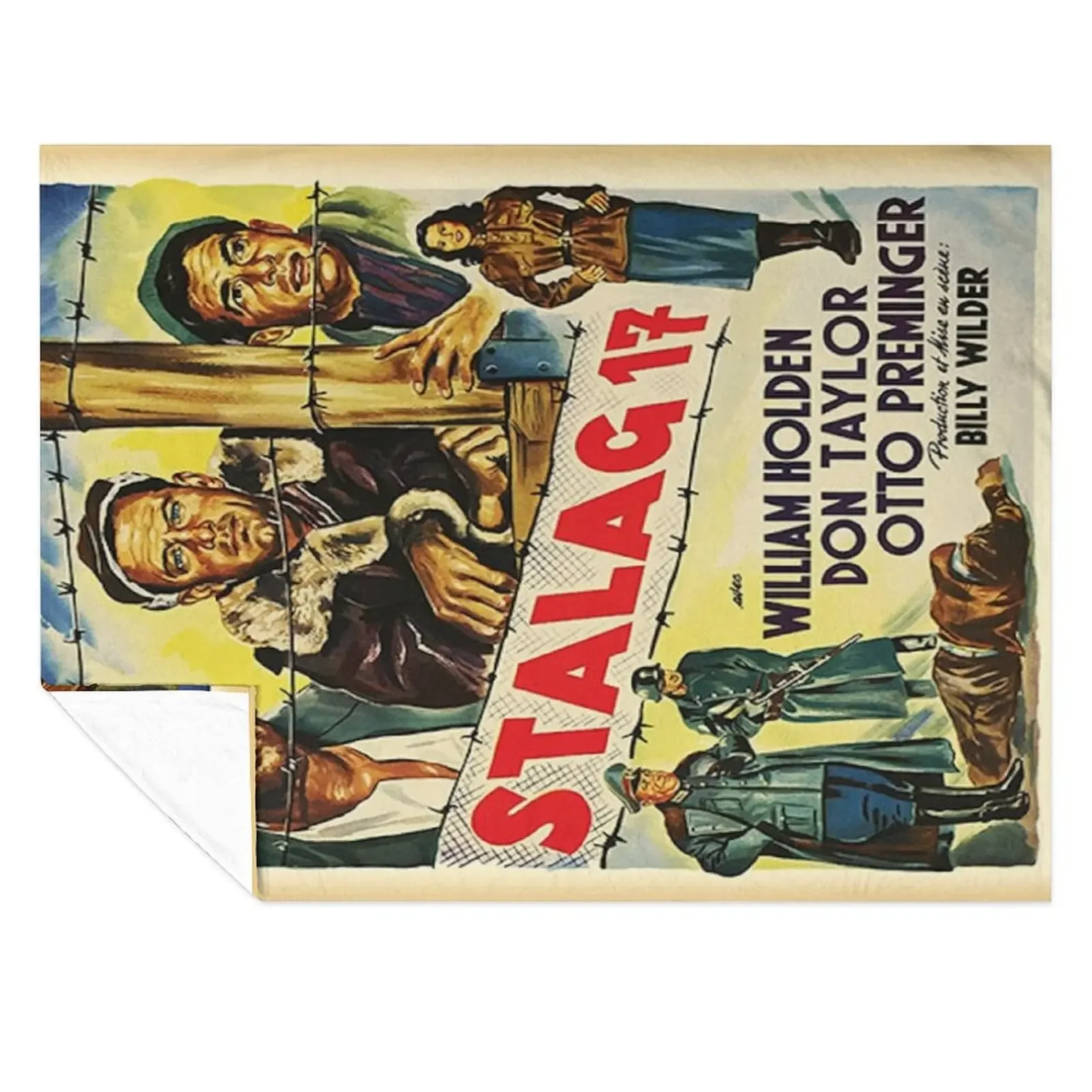 

Stalag 17 Throw Blanket Retros Bed Sofa Quilt Soft Plaid Blankets