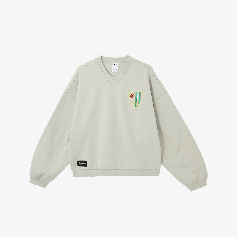 Puma genuine new unisex silhouette college style embroidered logo with fleece hoodie 630479-68