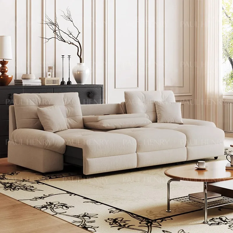 Multifunctional Recliner Living Room Sofa Gaming Cushion Design Double Sofa Apartment Minimalist Muebles Para El Hogar Furniture