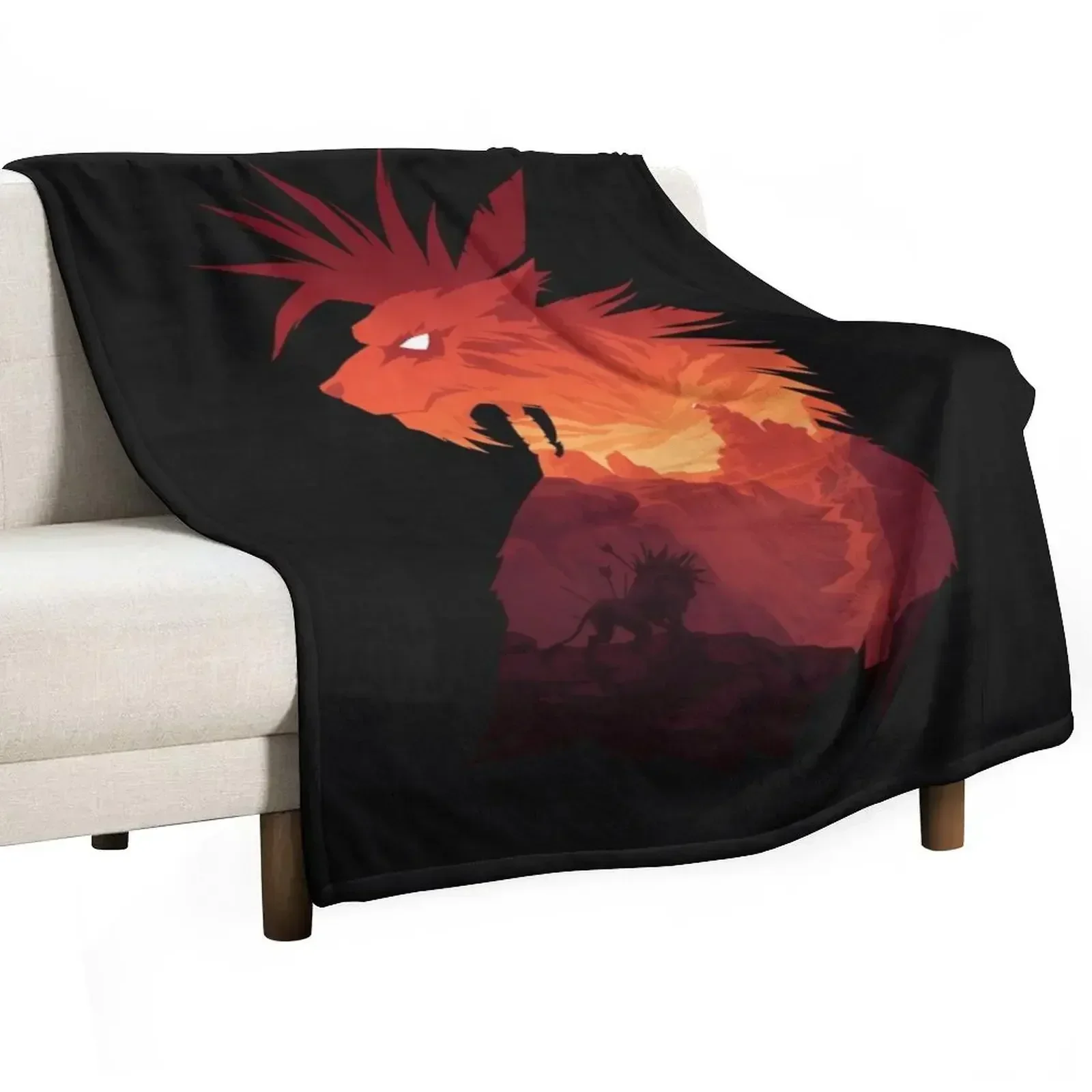 The Canyons Guardian Throw Blanket Shaggy blankets ands Multi-Purpose Blankets