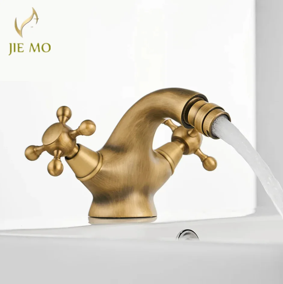 

Antique Copper antique bathroom basin cold and hot water faucet table basin toilet wash basin pool faucet