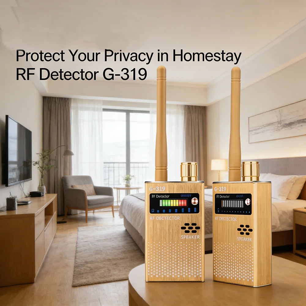 G319A Anti Wiretapping Wireless RF Signal Detector Bug GSM Audio Lens Device Finder GPS Tracker Scanner Locator Protect Security