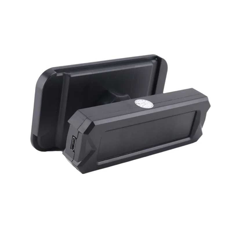 

USB Solar Power Tire Pressure Monitoring System Wireless Car TPMS LCD Display Pressure Alarm With Internal Sensor