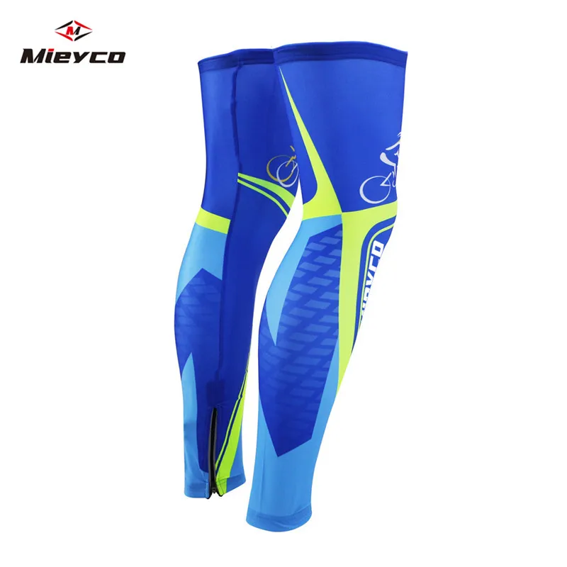 Reflective Cycling Leg Warmers Men Women UV Protection MTB Bike Leg Sleeves Breathable Outdoor Riding Bicycle Accessories view 3