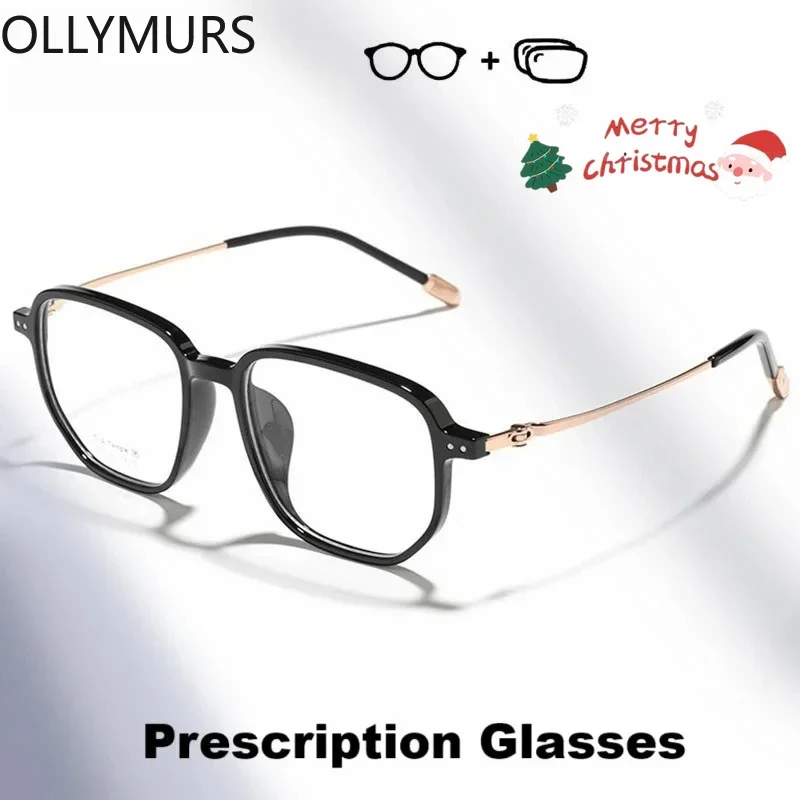 

KIZN женские оптические очки по рецепту многоугольник TR90 оправа титановый храм рецепт очки близорукость дальнозоркость очки