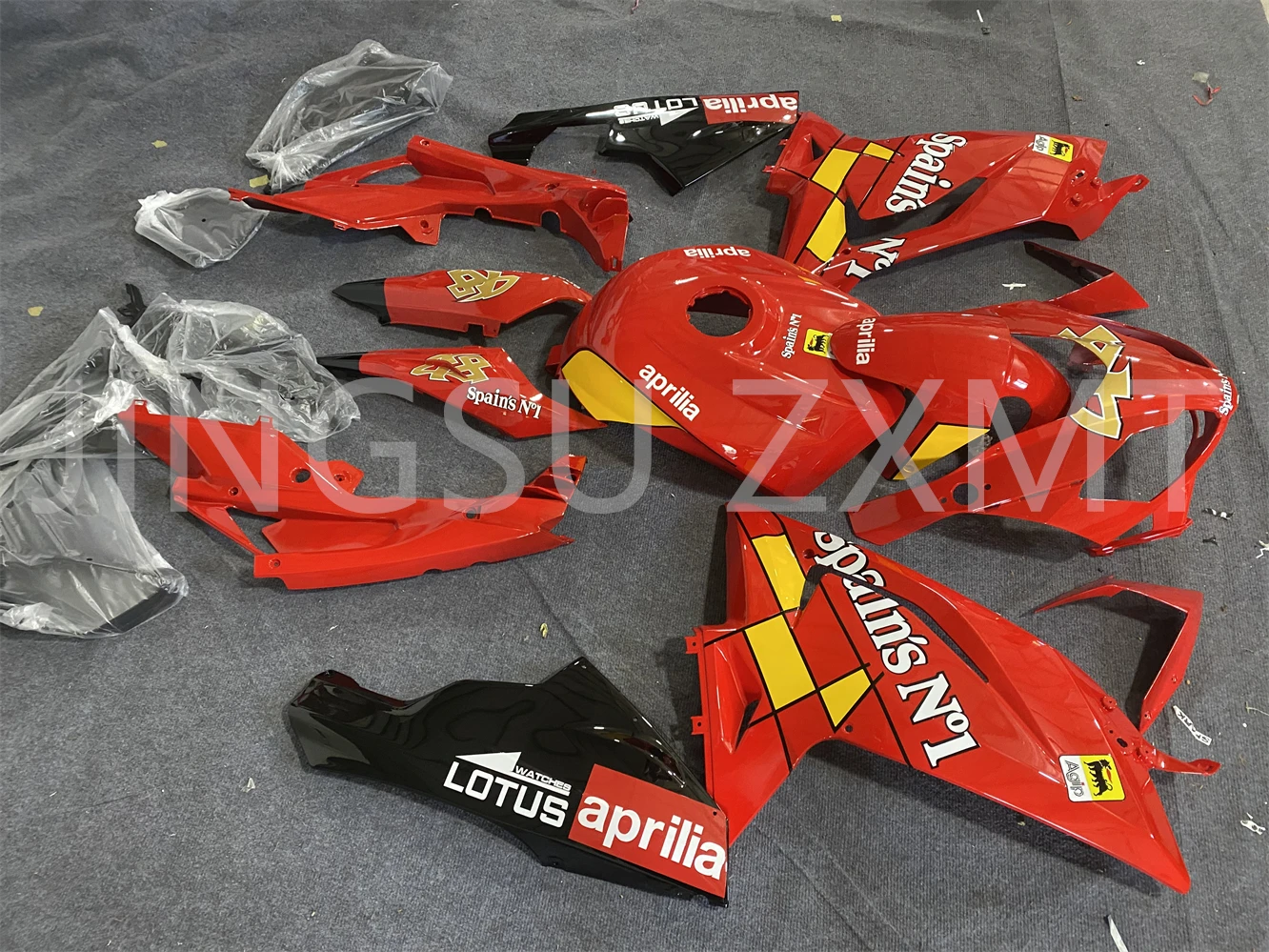 4Gifts New ABS Fairings Fit For Aprilia RS4 50 125 RS125 2006 2007 2008 2009 2010 2011 06 07 08 09 10 11 Bodywork Set Red