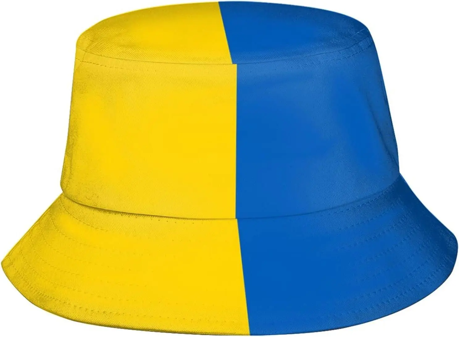 Ukraine Ukrainian Flag Bucket Hat,Funny Beach Fisherman Hats Sun Wide Brim Cap for Women Men and Teens