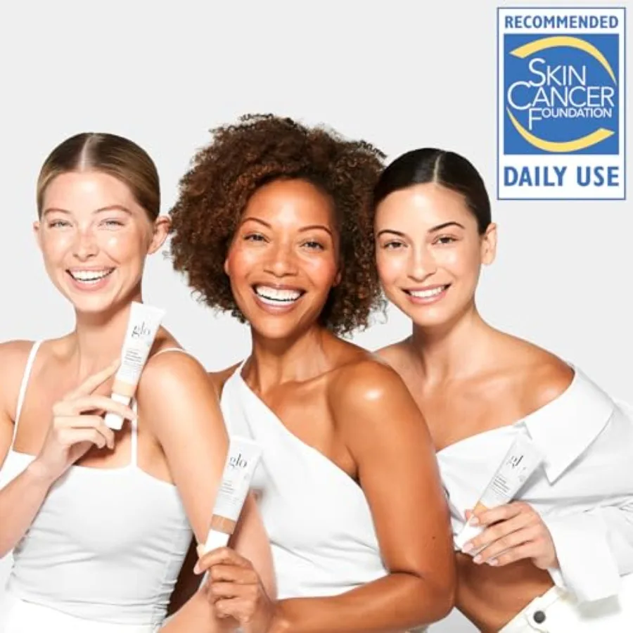 Face moisturizer with SPF 30 for daily anti-pollution protection, lightweight tinted sunscreen in 2N-Light shade, vitamin C and