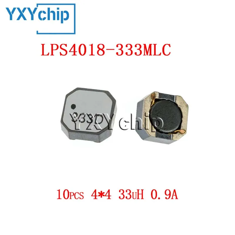 

10PCS 4*4 33UH 0.9A SMD MAGNETIC SHIELD TYPE POWER INDUCTOR LPS4018-333MLC 4X4MM NEW ORIGINAL