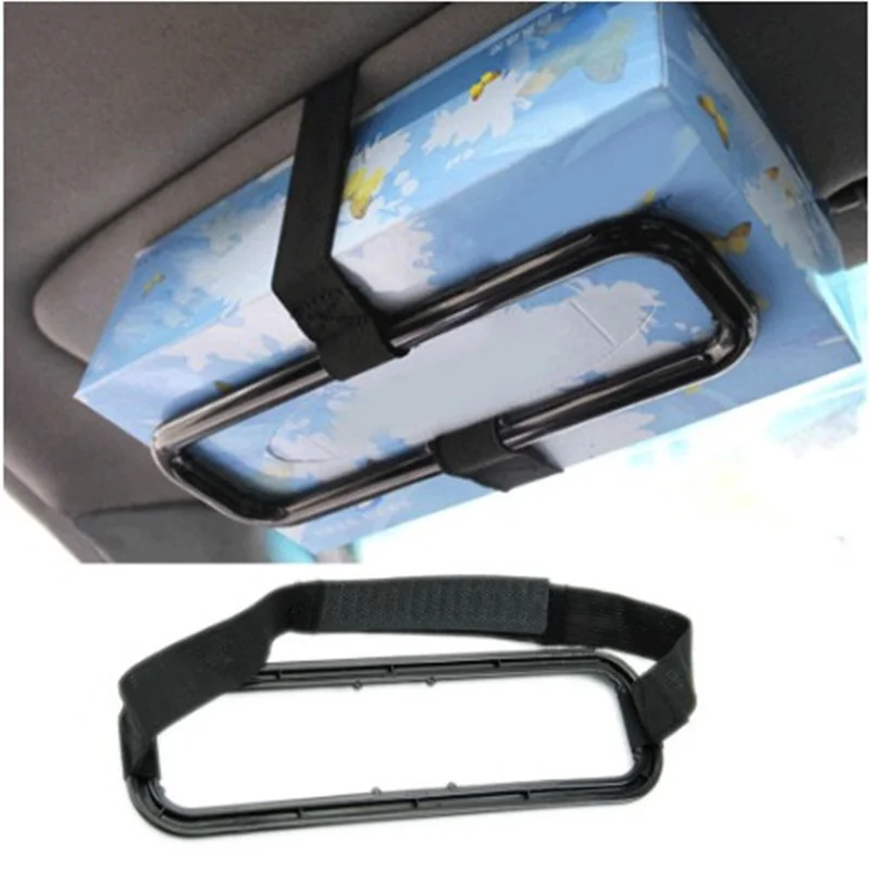 

1PC Car visor tissue box strap clip Car hanging tissue box for Dodge charger journey challenger caliber