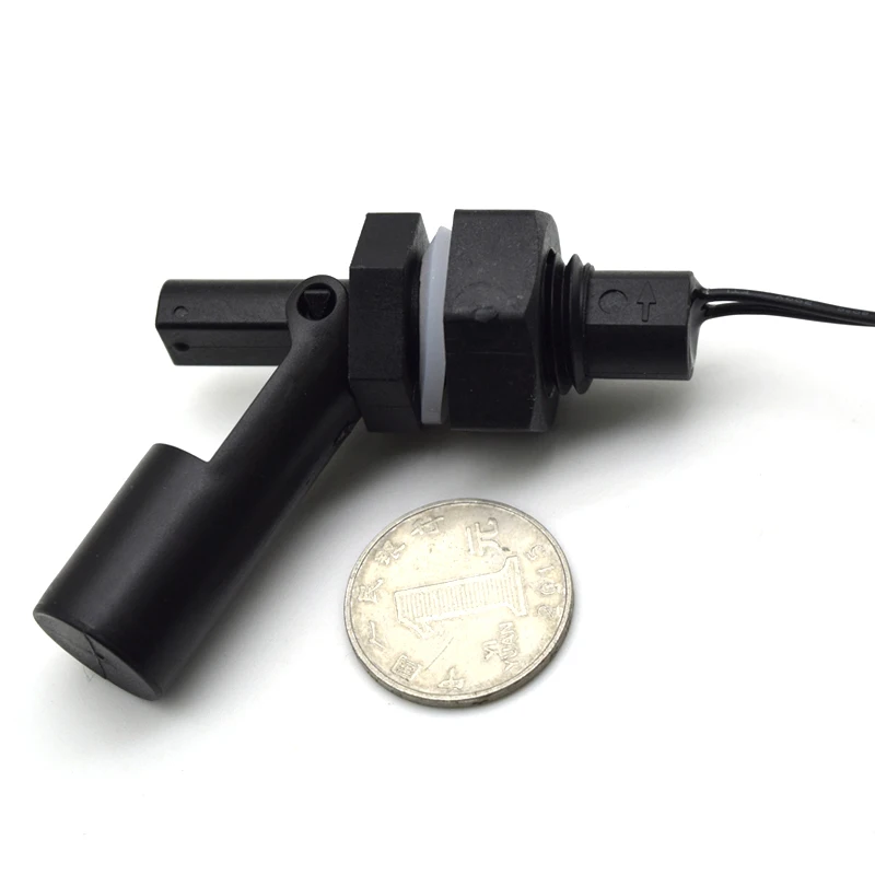 50 pièces interrupteur à flotteur montage latéral en plastique PP capteur de niveau d'eau liquide interrupteur à bec de canard monté sur le côté horizontal pour haute température