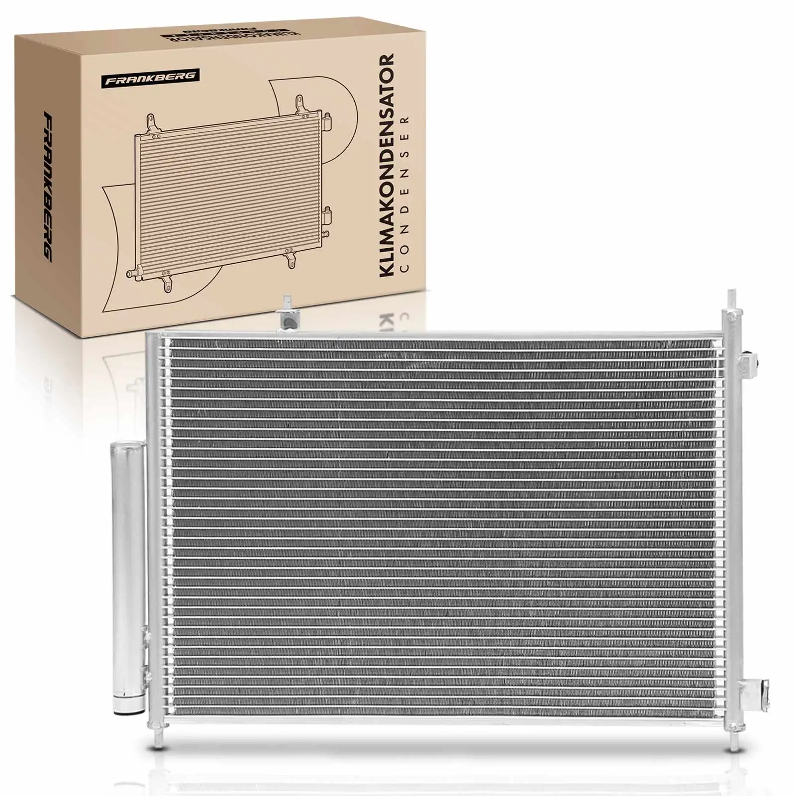 Frankberg 1x Kondensator Klimaanlage für Honda CR-V II RD 2.2L 2005-2006 80110SKNG00 80110SKNG01 940062