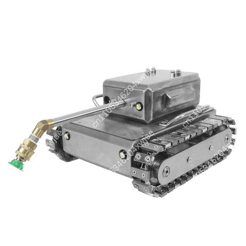 Hotel kitchen range hood pipe cleaning robot