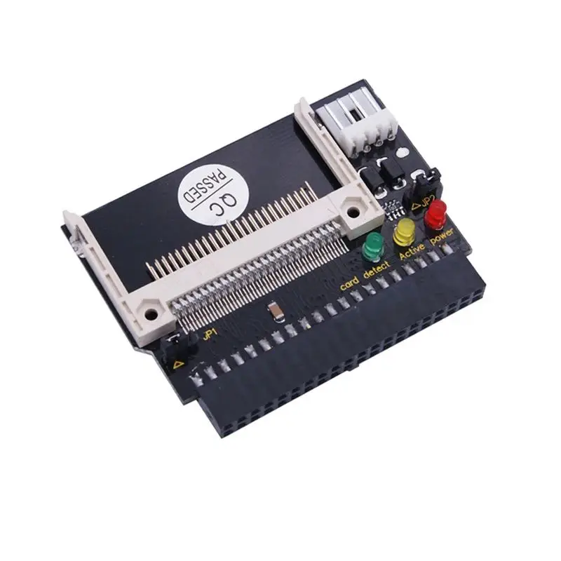 New Black Double Sided CF Card To 3.5 Female 40 Pin CF To IDE Adapter Converter Card Standard IDE True-IDE Mode For PC Hard Disk