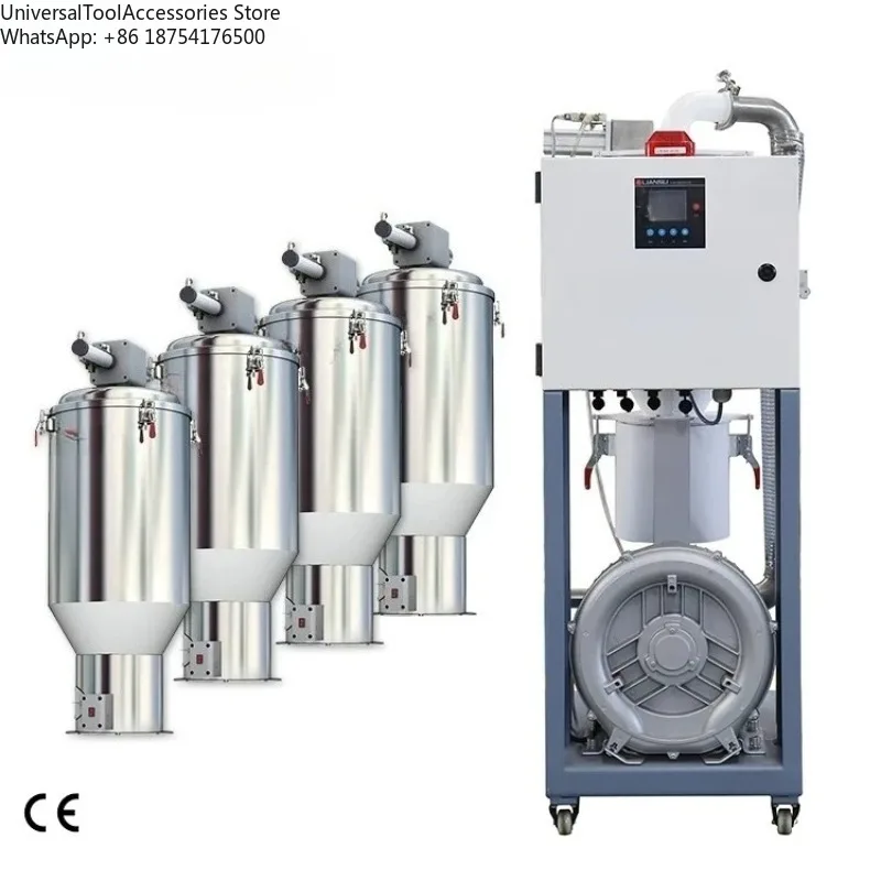 One to Four Separate Type Plastic Material Granules Auto Loader Vacuum Hopper Loader Loading Machine