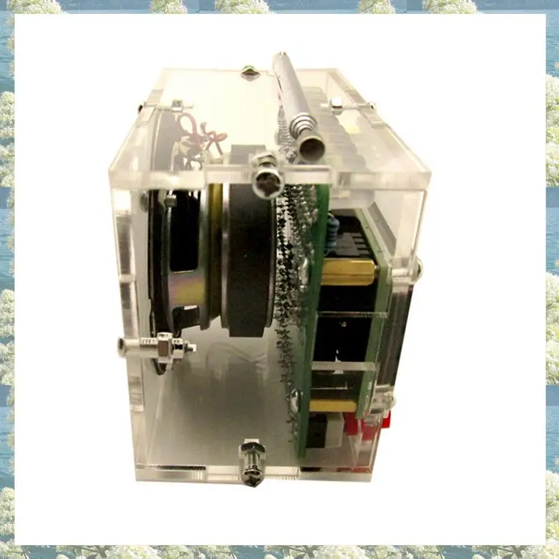 New-4X DIY DC 5V Digital Radio Kit Parts TDA5807 51 Single-Chip FM Digital Sound Machine STC89C52 Chip 87MHZ-108MHZ