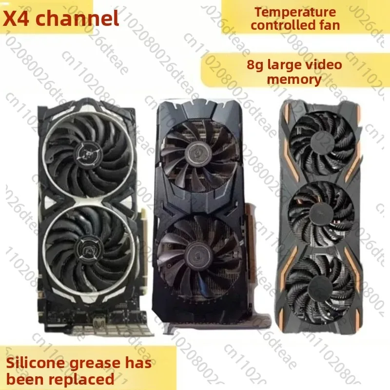 Tarjeta Gráfica P104-100 de 8Gb para Juegos, Tarjeta para Computadora P104-100 Desmontada