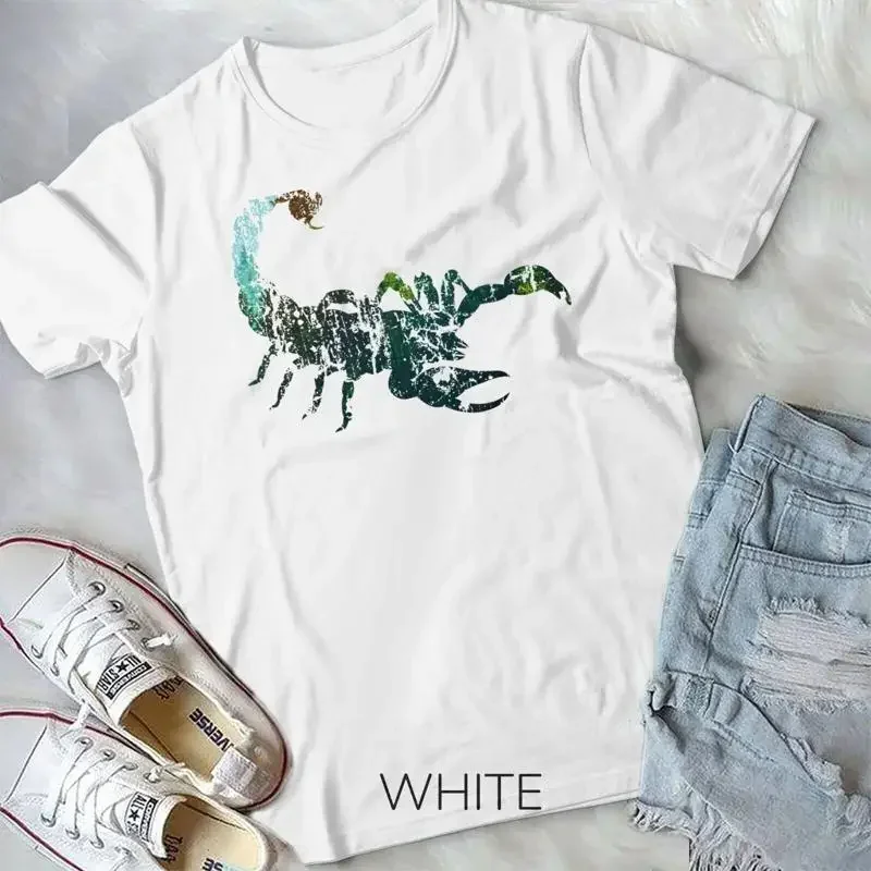 

Футболка унисекс с винтажным дизайном «Скорпион» и принтом «Скорпион»