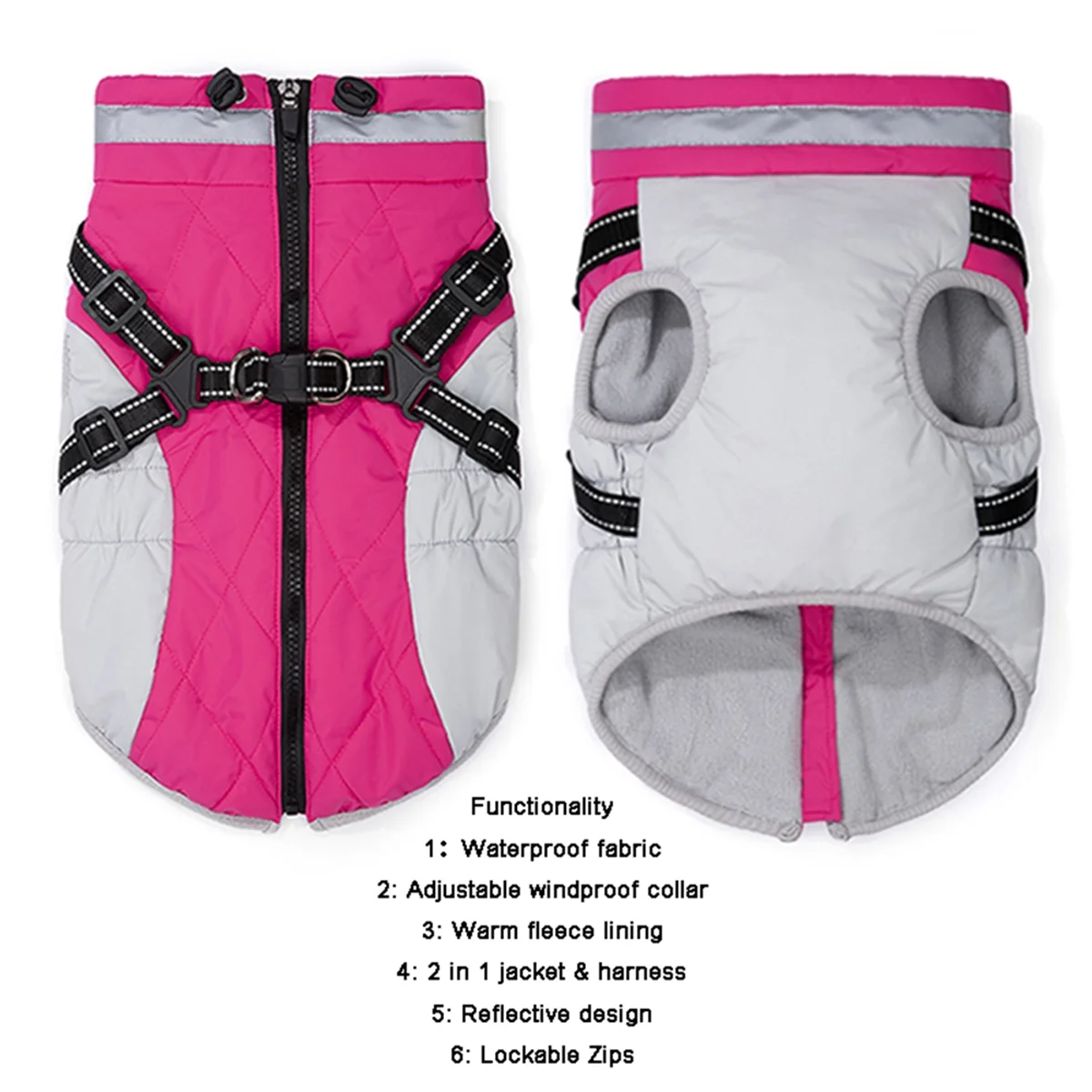 【Exclusive-Deal!】Waterproof Pet Jacket