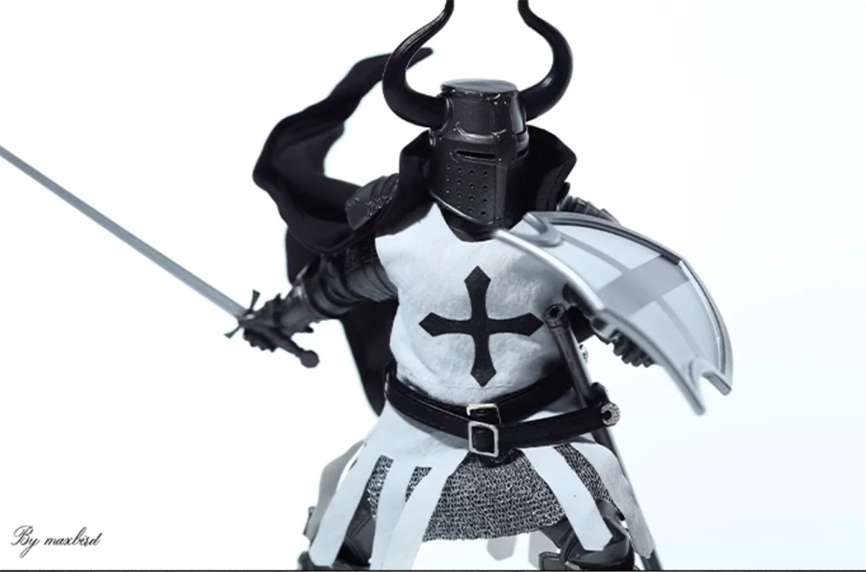 YYDS JLDZ 1/12 Männlicher Ritter Soldat Umhang Zubehör Modell Spielzeug Fit 6'' Action Figur Körper Auf Lager