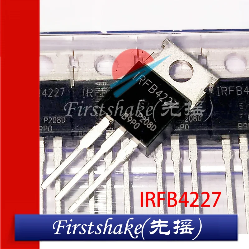 

IRFB4227 новый импортный оригинальный IRFB4227PBF IRFB4227 FB4227 TO-220 N-канальный 200 в 65A переключатель МОП-трубки PDP