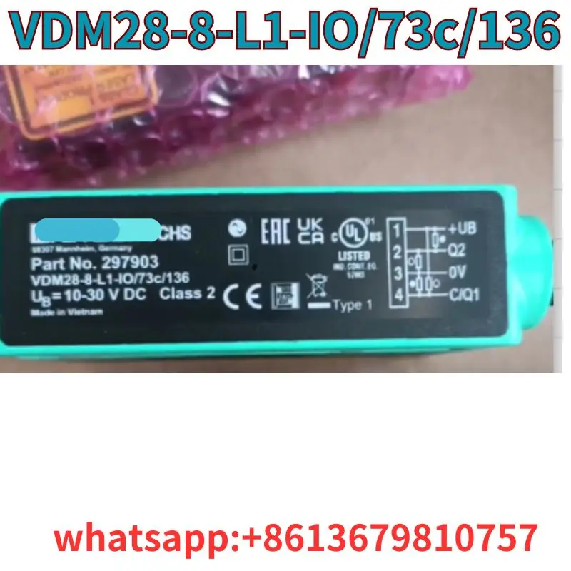 Brand new VDM28-8-L1-IO/73c/136 Order number 297903 Original genuine quick delivery