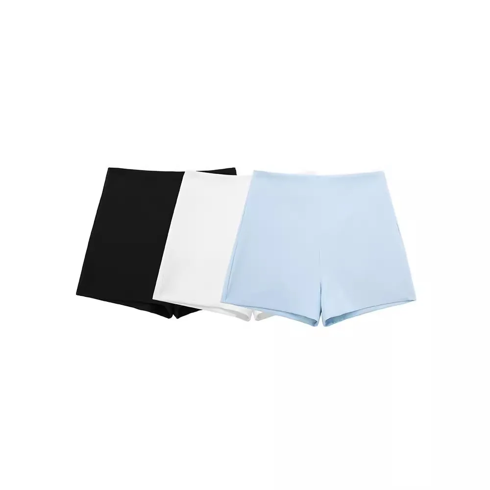

Women's High Waisted Shorts Skirts Asymmetric Shorts Skirts Solid Mini Skirt Shorts Women's Shorts Autumn Fashion Shorts