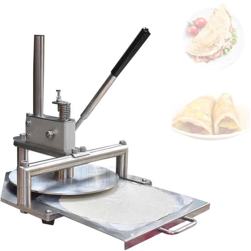 Manual 25cm Pizza Dough Press Machine Pizza Dough Flattening Press