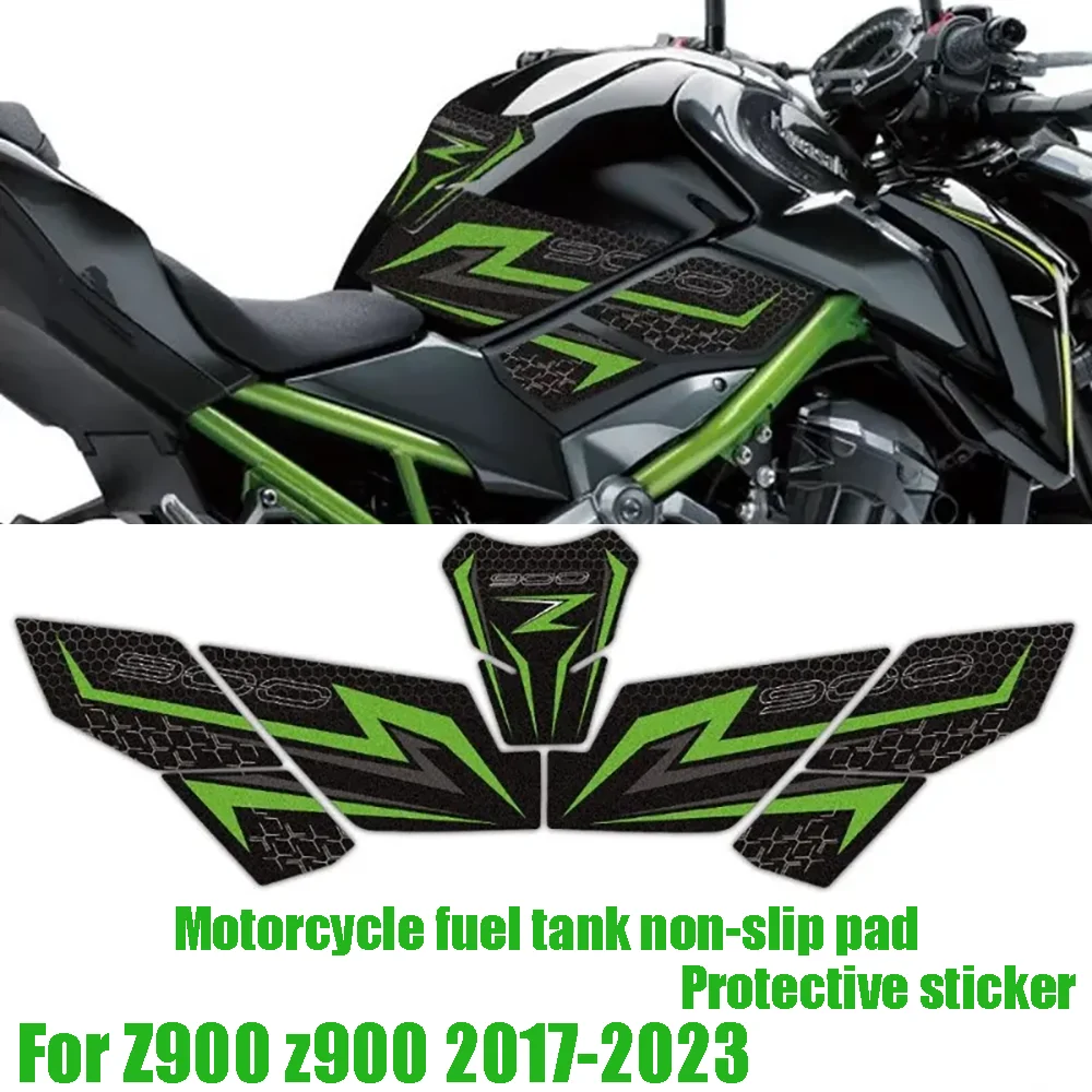 

Аксессуары для мотоциклов Z900 3M, противоскользящая наклейка на бак, защитная наклейка для коленей, водонепроницаемая наклейка для Z900 z900 2017-2023