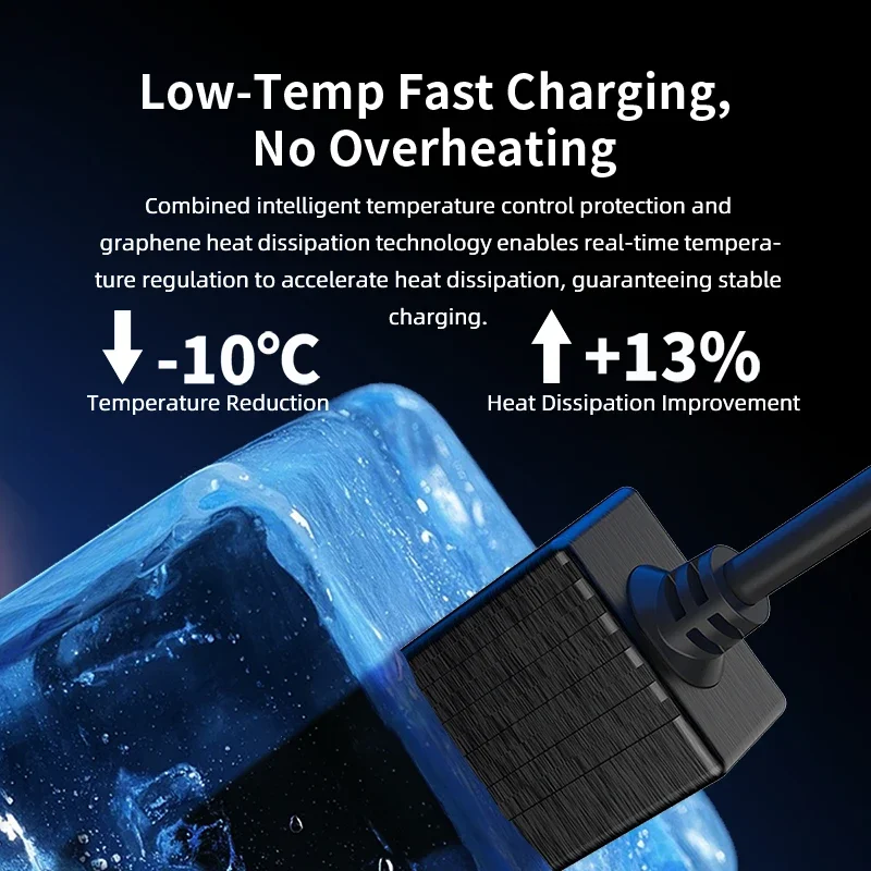 100W Motorcycle Bidirectional Charger Type-C USB-A Fast Charging Dual Ports Socket with Voltmeter Display Moto Accessories