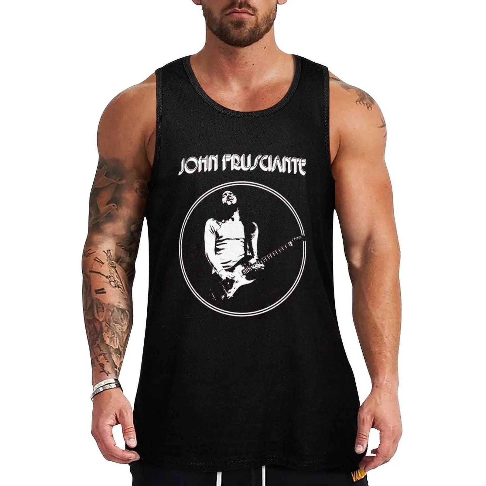 

John Frusciante Essential T- Tank Top Short sleeve Men's clothing brands gym accessories man