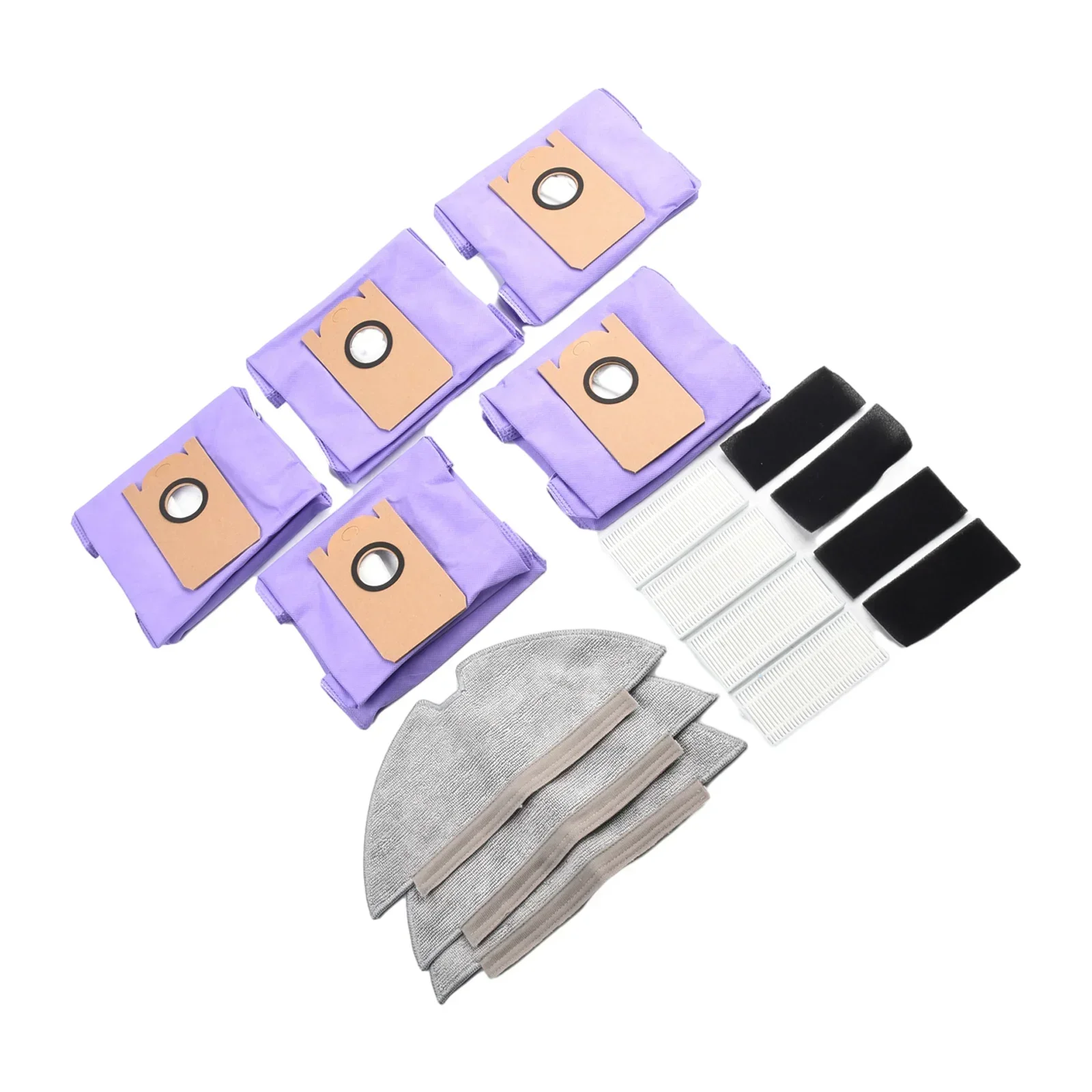 Durevole kit filtro in tessuto per pulire strumento per la pulizia della casa accessori per spazzatrici 12 pz/set sacchetto per la polvere per RoboVac L35
