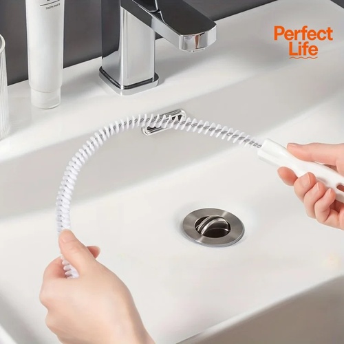 1Pcs Pipe Dredging Brush Flexible Bathroom Hair Sewer Sink Cleaning Brush Bendable for Home Kitchen Sink Bathroom Hair Sewer - View 1