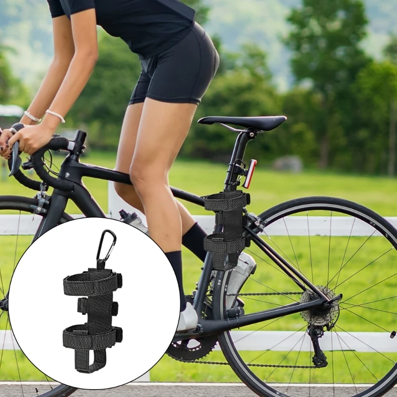 Road Bike Stand Speakers Stand Bicycles Speakers Mount Belt with Carabiner