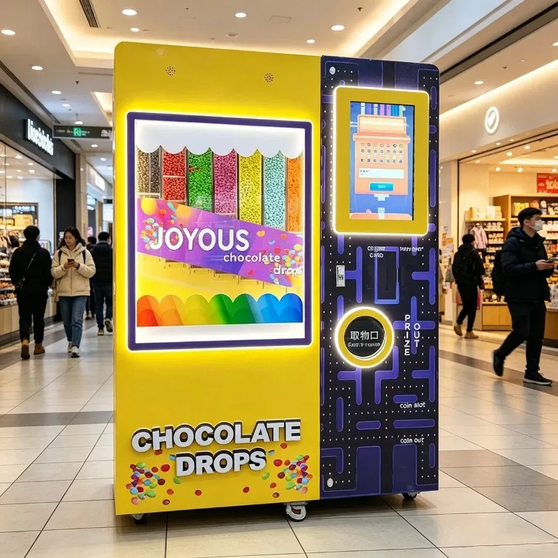 FL Customized Wholesale Cashless Full Automatic Chocolate Lentils Vending Machine for Food Service