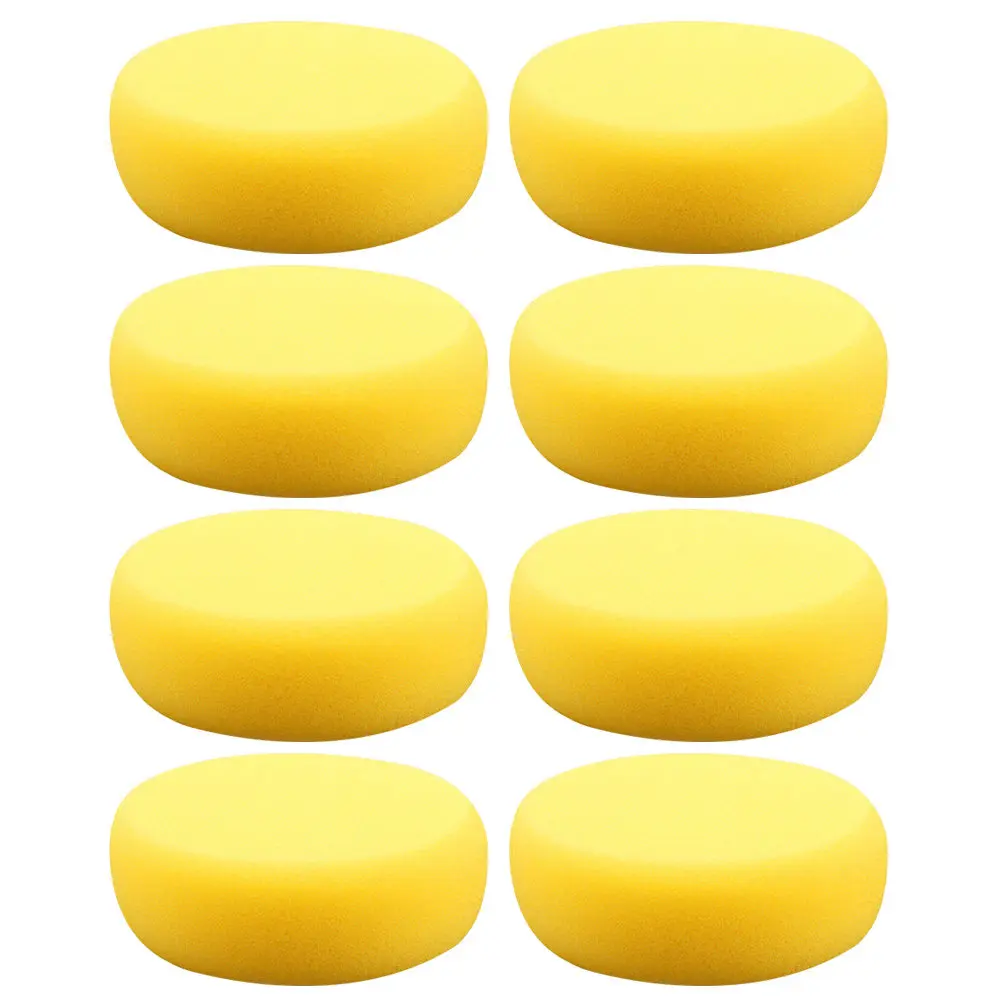 8Pcs Multipurpose Paint Sponge for Kindergarten Art Projects Smooth Delicate Surface Lightweight Easy Hold Watercolor Pottery