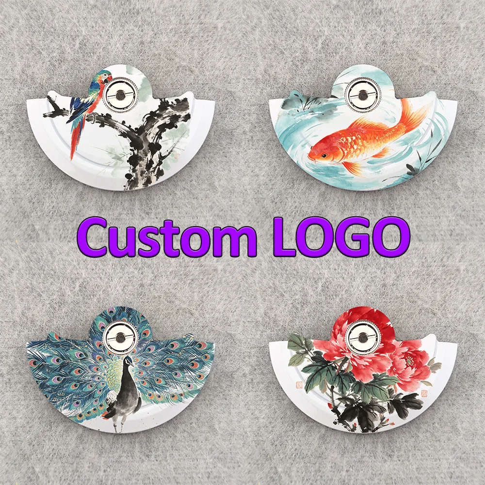 NH35 Oscillating Weight Rotors Traditional Ink Art Watch Rotors Fits NH35 36 38 39 34 4R Movement Replacement Parts Custom Logo