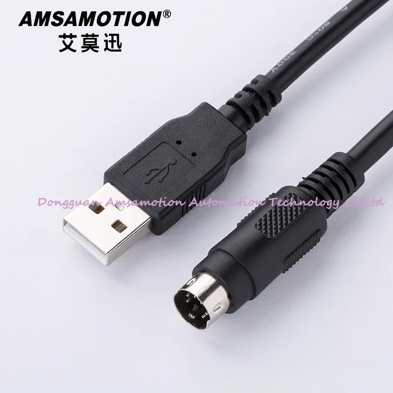 

USB-QC30R2 для программного кабеля Mitsubishi Q Series PLC, USB/RS232, кабель для загрузки данных, поддержка WIN7/XP