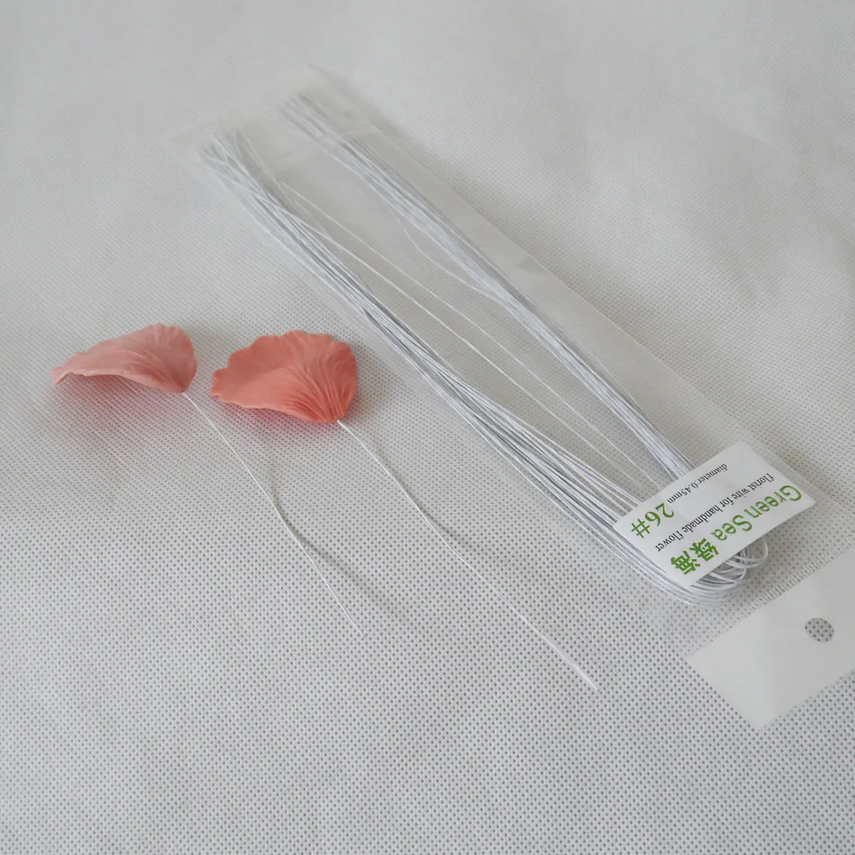 26gauge fake flower bridal bouquet  wire florist wire 400pieces 30cm