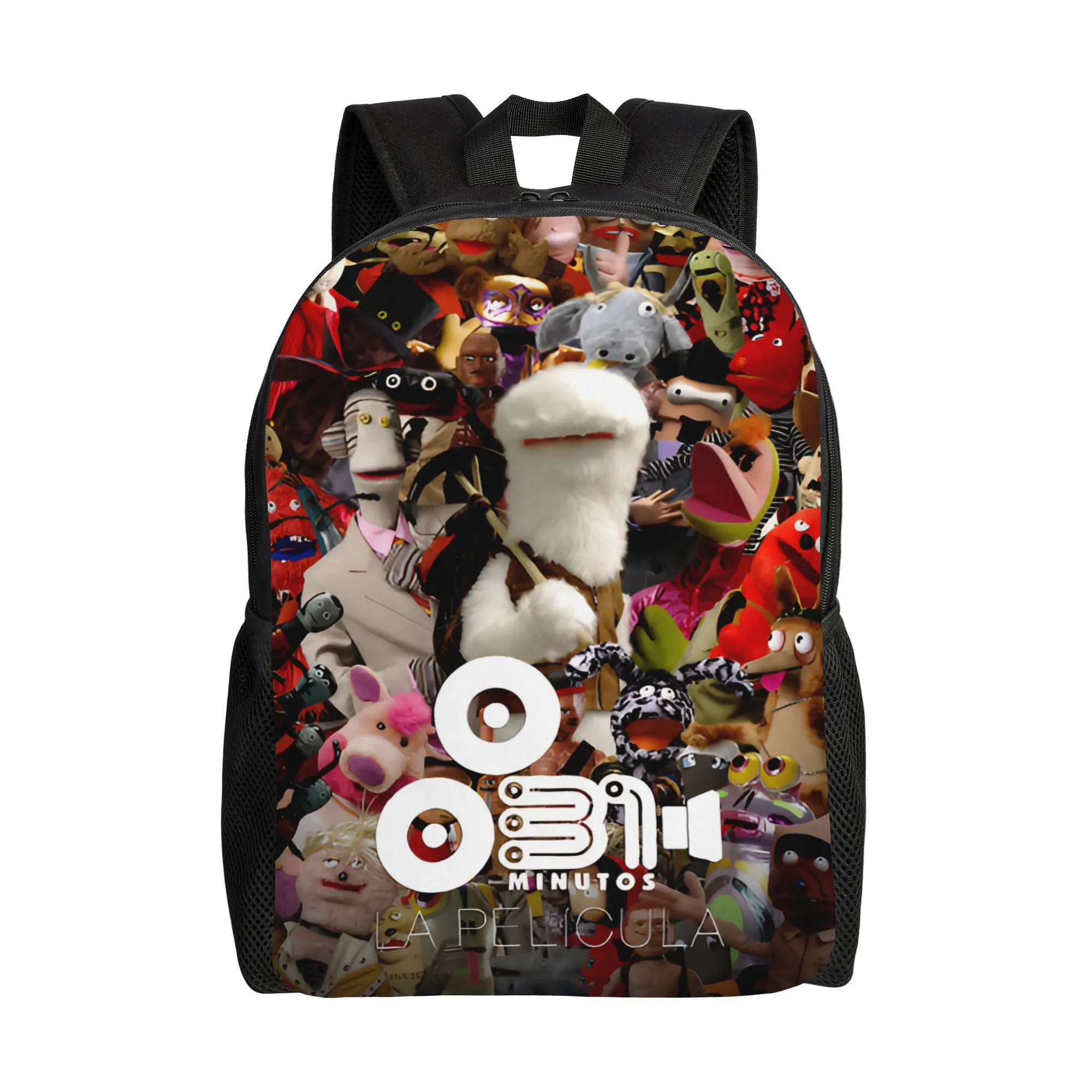 

Рюкзак 31 Minutos Chilean Comedy для мужчин и женщин, стильный, для старшей школы, работы, повседневный, с мультяшным рисунком, для ноутбука, компьютера, из холщовой ткани, легкий