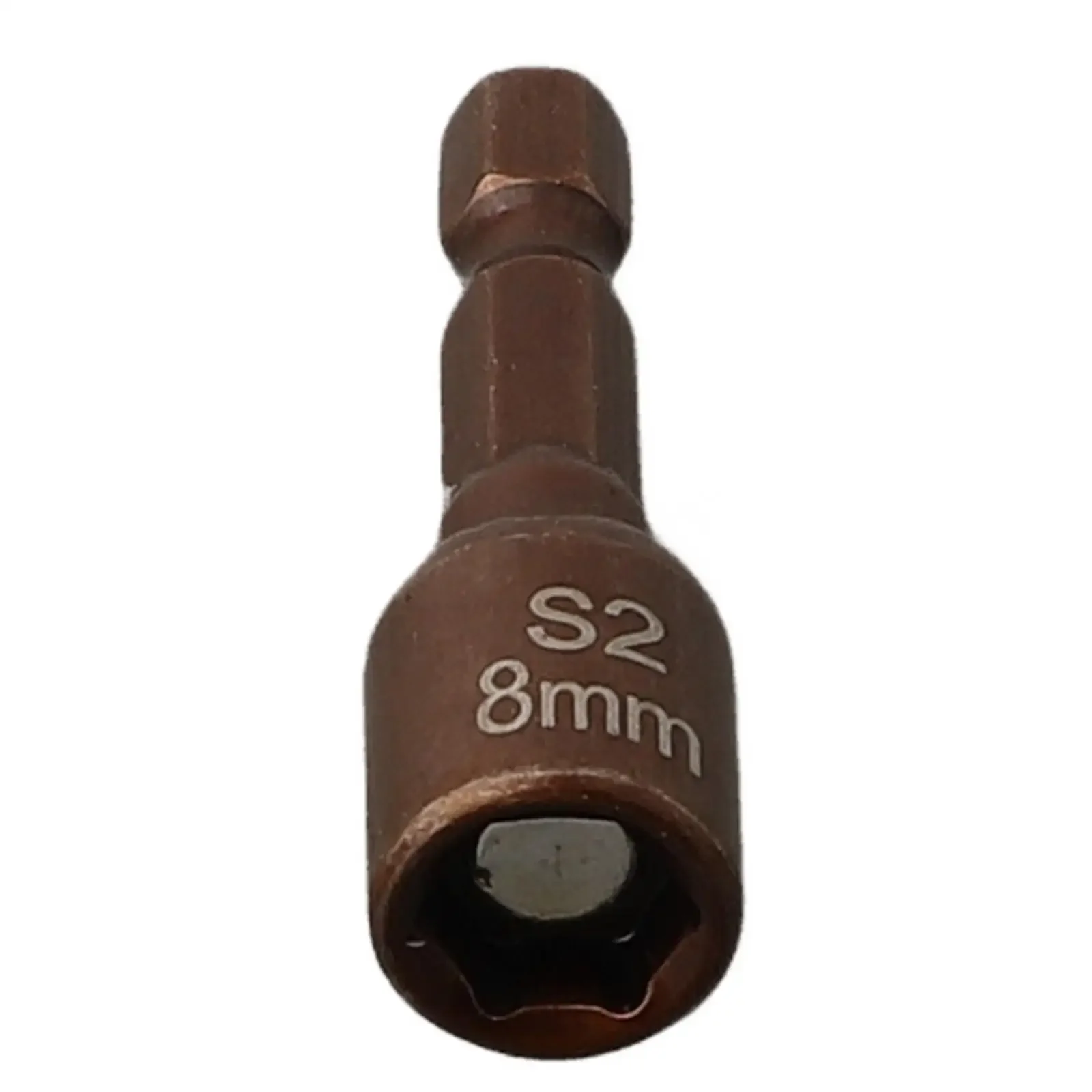 1pc 1/4inch Hex Socket Adapter Magnetic Nut Screwdriver Socket Bit Hex Shank Driver Screwdriver Extension Adapter