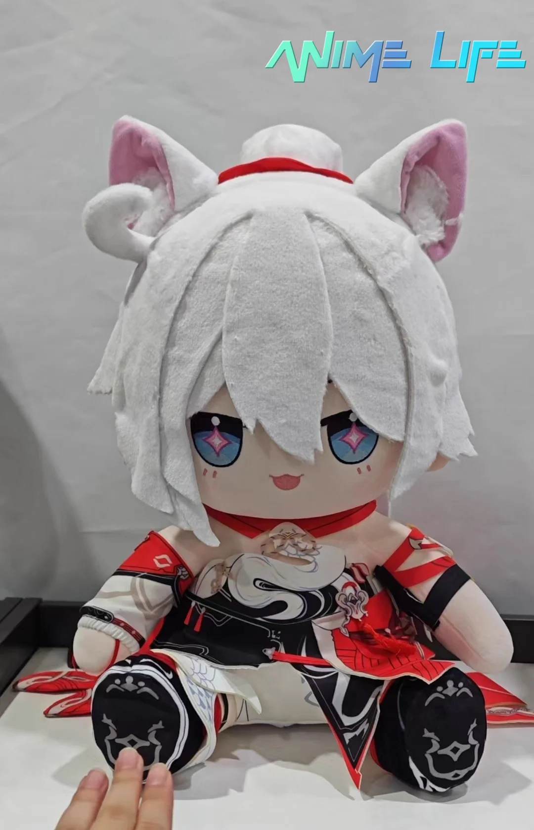 

Plushie Honkai Impact 3rd Kiana 40cm Doll Toy Sitting Body Clothes Costume Dress Up Game Pillow Cosplay