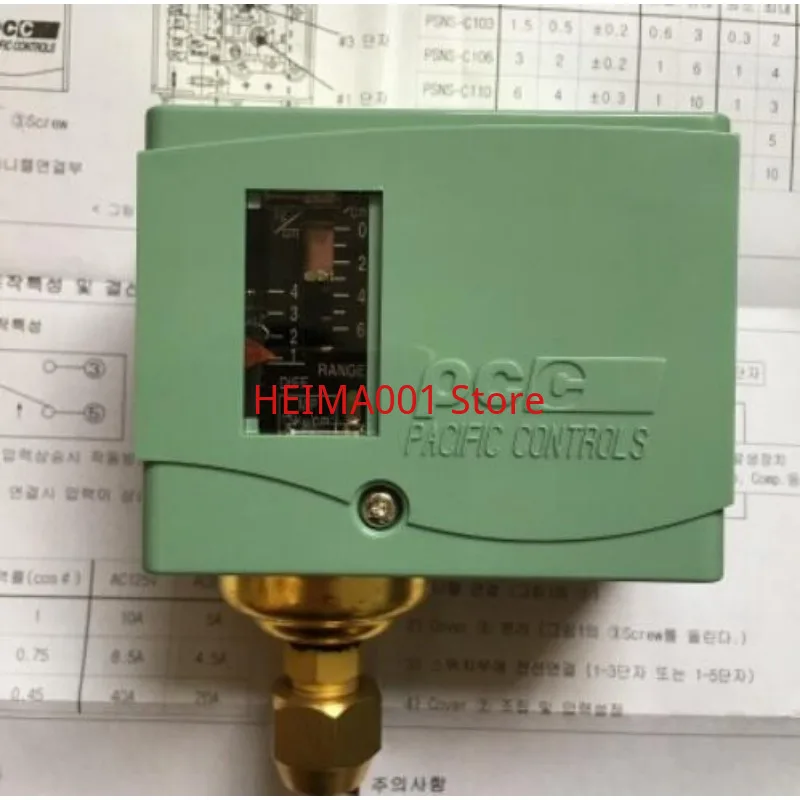 PCC PACIFIC CONTROLS Pressure Switch Relay Controller PSNS-C110 PSNS-C106 PSNS-C102 PSNS-C103 PSNS-C120 PSNS-C130