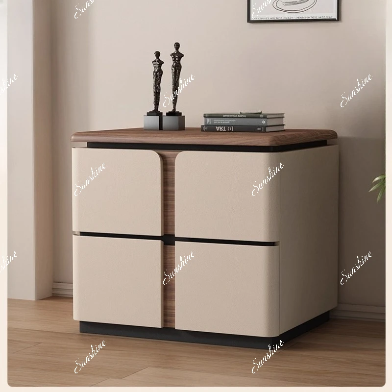 

Italian installation-free creative bedside table, modern simple home bedroom bedside table