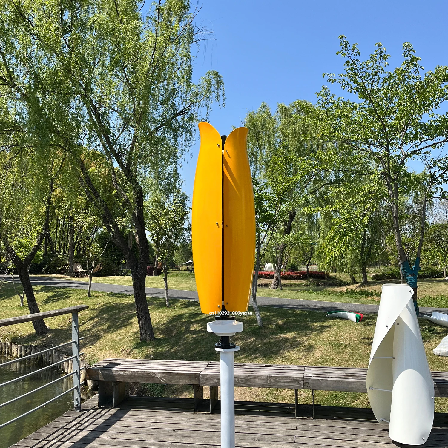 

20KW 10KW 15KW Vertical Wind Turbine Generator 48V 24V Home Free Energy Magnetic Dynamo Strong Power 220V Inverter Output Farm