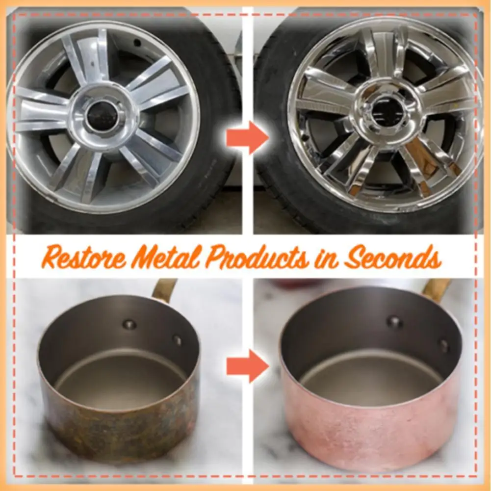 For Metal Polish Cream Watch Polishing Wax Mirror Stainless Steel Ceramic Polishing Paste Strong Type Ultimate Rust Remover