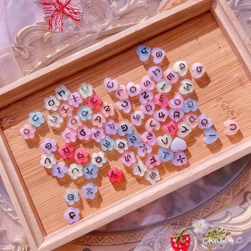 

N2UE Filling Moulds Flower Alphabets Fillable Molds Silicone DIY Part Moulds Hand-Making Supplies for Any Occasion