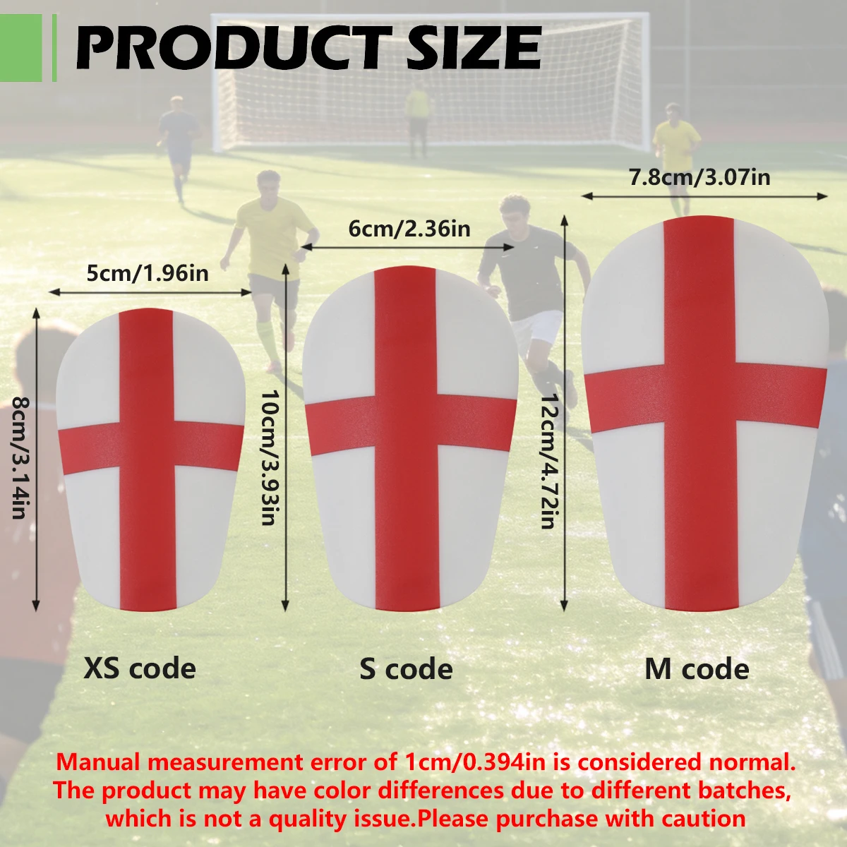Professional small size football shin guard, mini master board, shin guard with football pattern, small shin guard