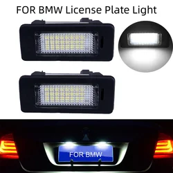 흰색 번호 번호판 조명 Canbus LED 조명 번호판 자동차 조명, 오류 없음, E90 E92 E93 E39 6000K 슈퍼 브라이트, 2 개